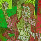 Liane Collins, New Signs Art, Pink Tara