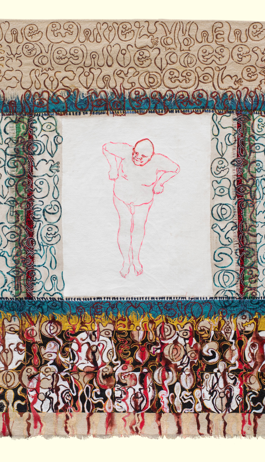 Exit Dance of the White Buddha, Liane Collins, New Signs Art